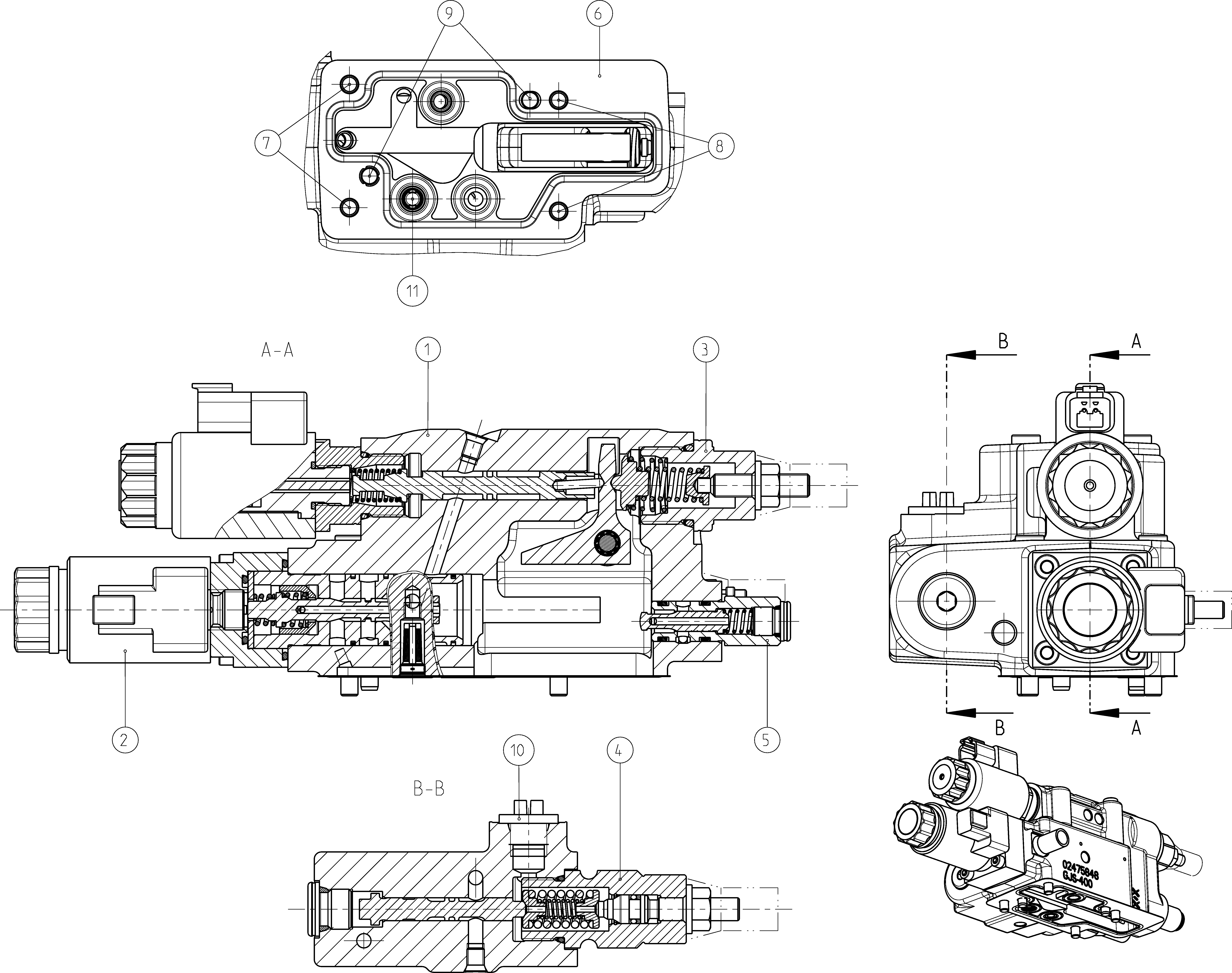 CONTROL VALVE — Drawing