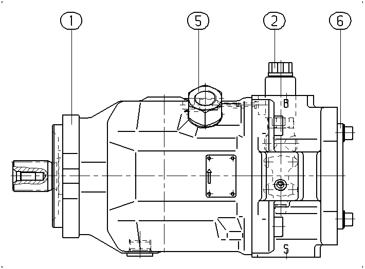 AA10VO100ED73/31L-PSC12KC1T — Drawing
