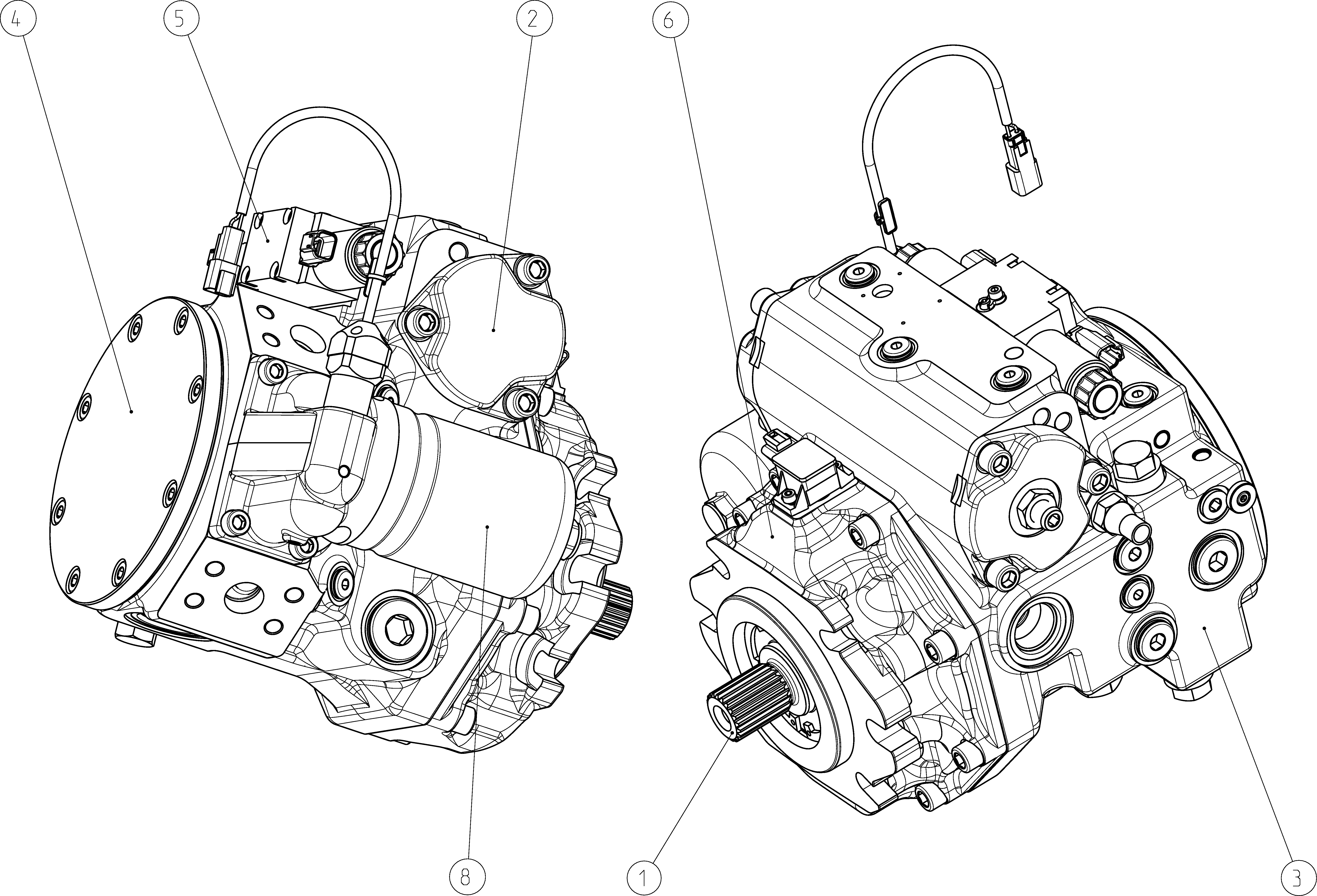 A4VG085EP2DPR00/40MLNC6V81F0000AB00-0 — Drawing
