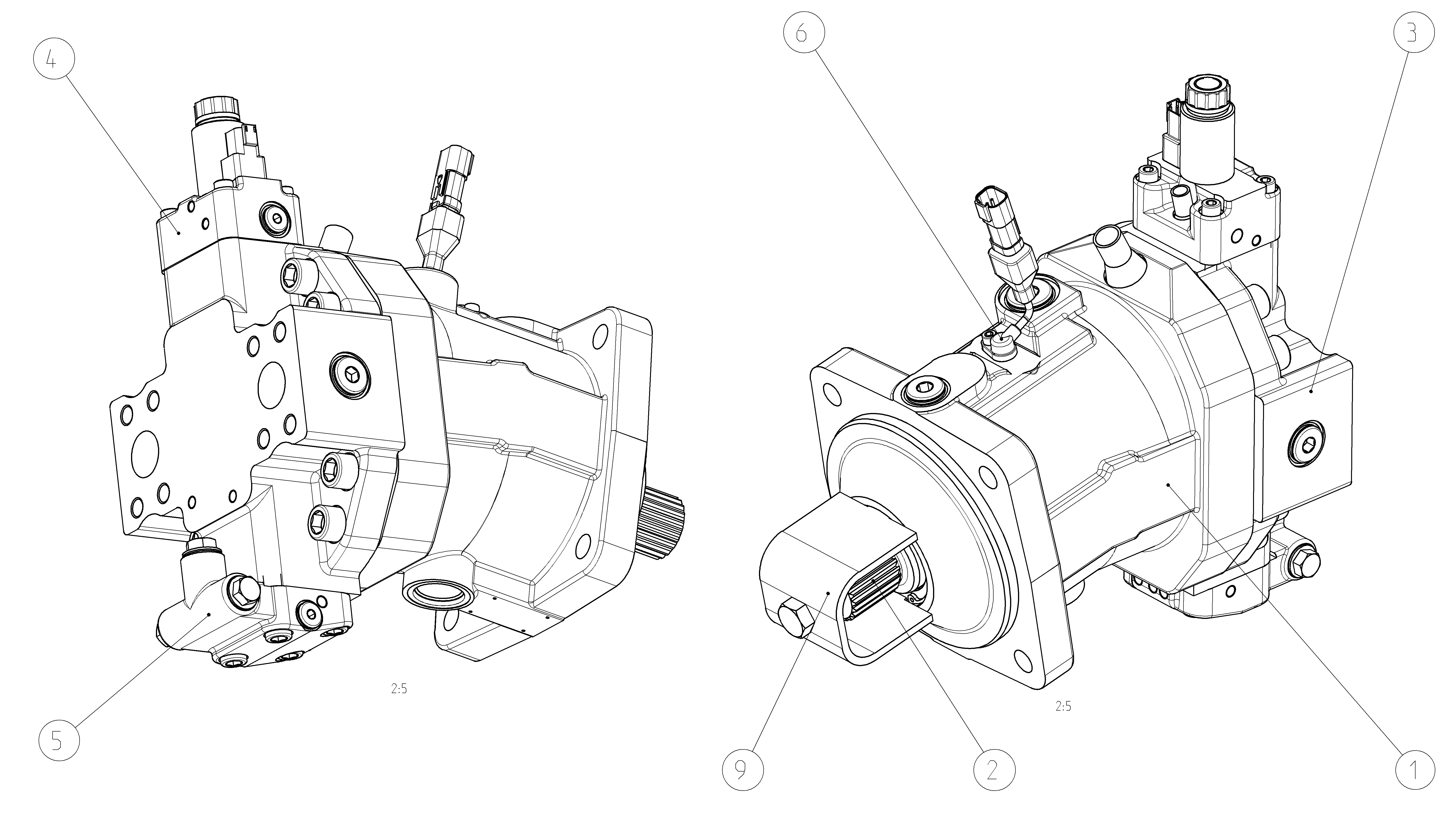 A6VM150EP600P000A/71MWV0R4A11FV-S — Drawing