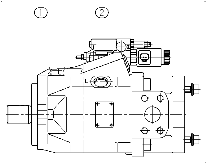 AA10VO85ED72/52L-VWC62K68T — Drawing
