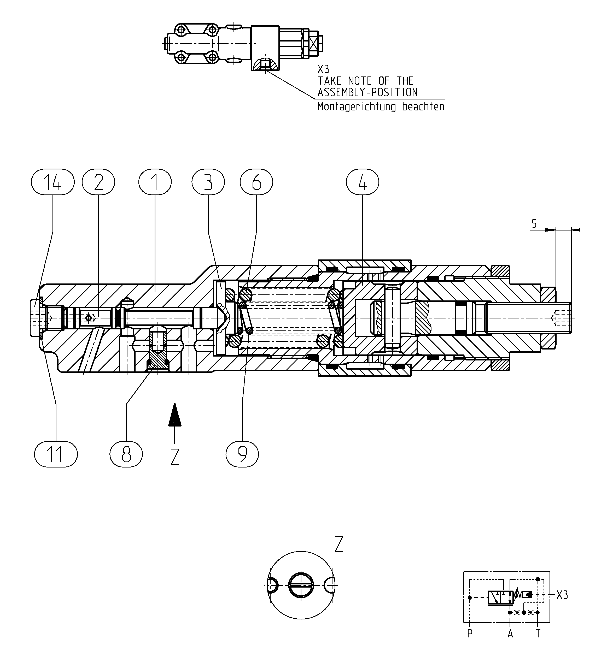 CONTROL VALVE — Drawing