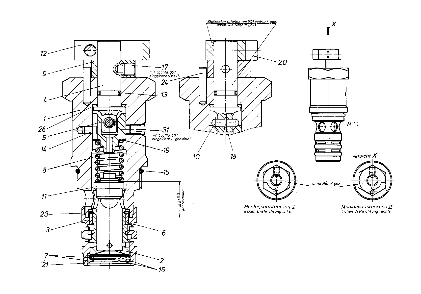 CONTROL CARTRIDGE — Drawing
