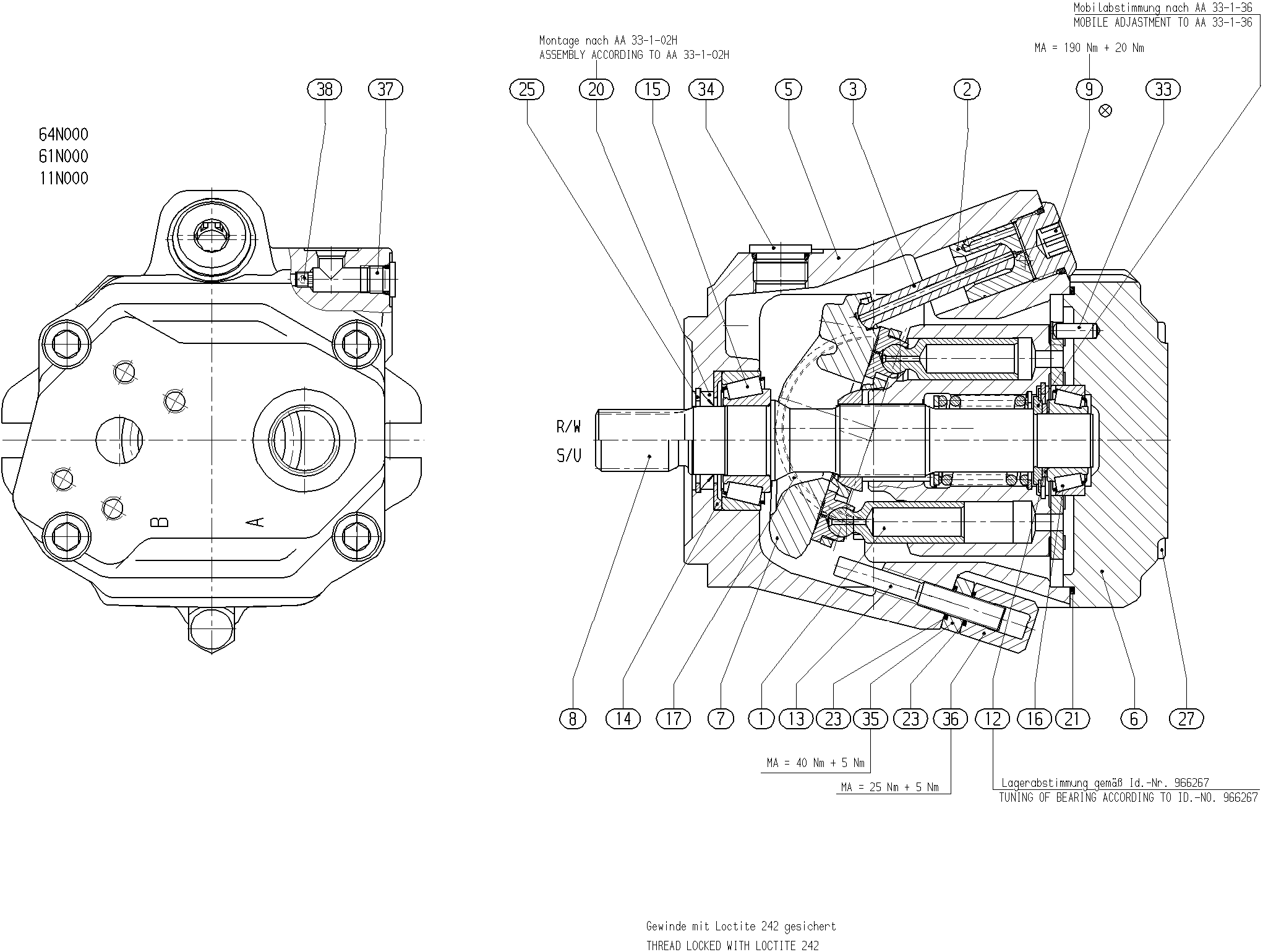 GA10VM45DG/52W1-VWC64N000-S2557 — Drawing