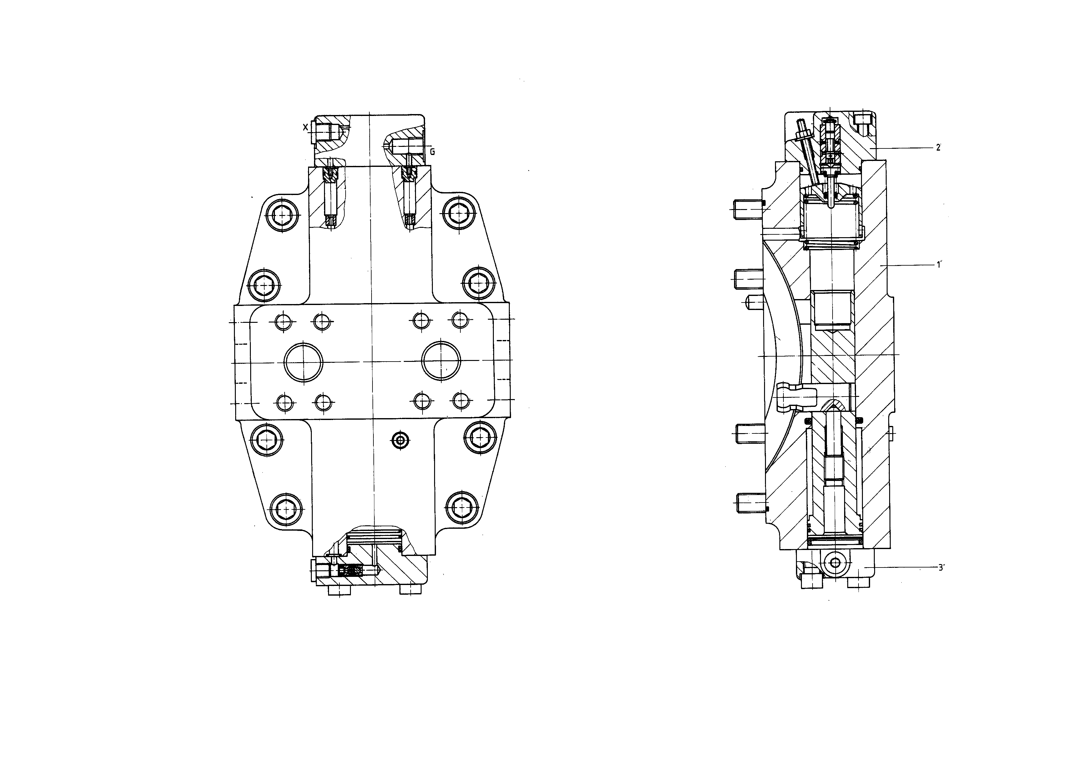 V A6V M 250 HA1 /61-P150 -SO 16 — Drawing