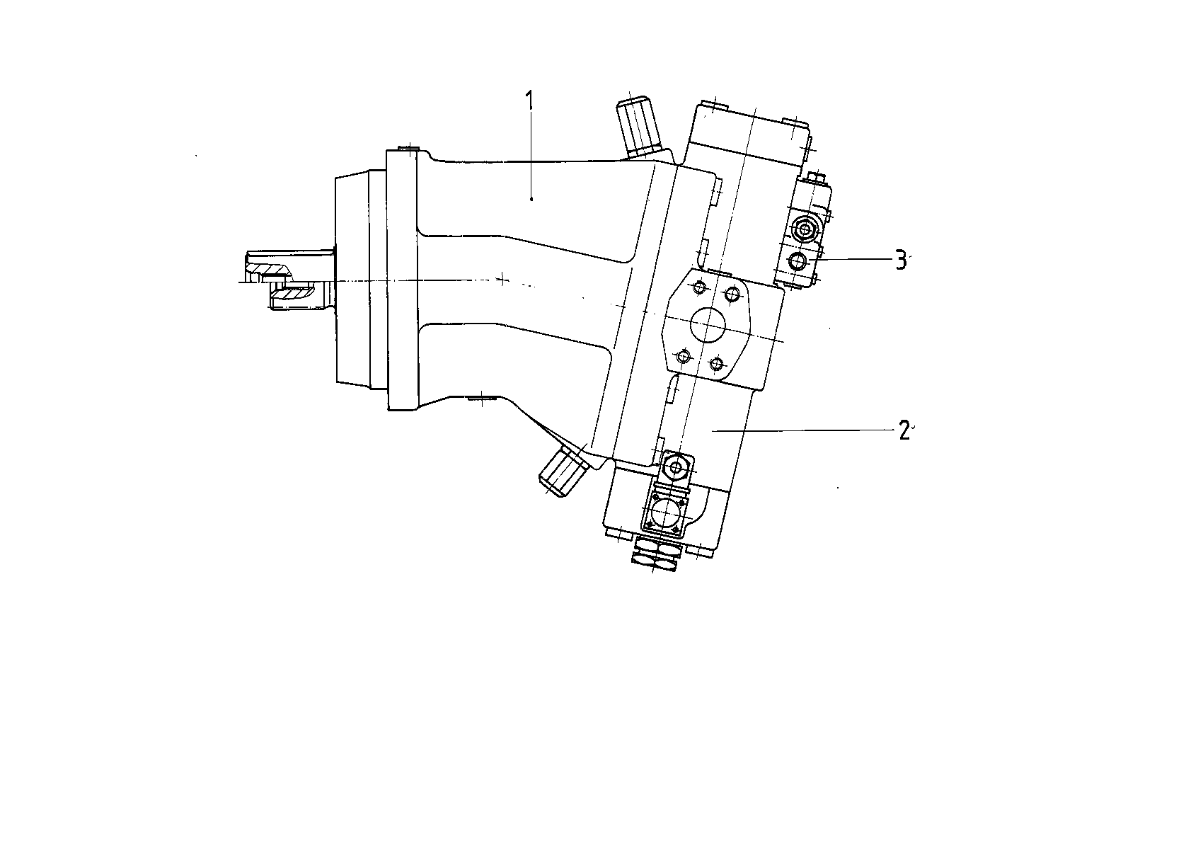 A A6VLM 250 EP2 /63W1-VZB027 A — Drawing