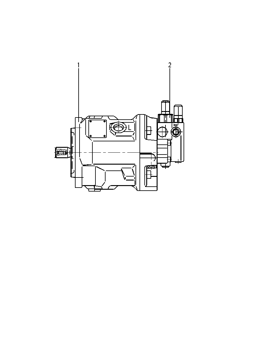 AH A10V O110 DFR1/31R-PSC61N00 -SO646 — Drawing