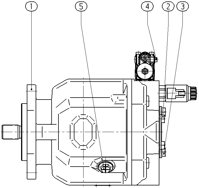 AP A10V O100EK2DS/32L-VUC11N00 -S3061 — Drawing