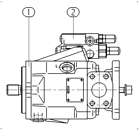 A A10V O 28 DR /52R-VSC62K68 — Drawing