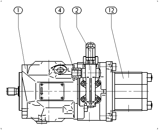AA10VSO18DFR1/31R-PUC12G50-SO702 — Drawing