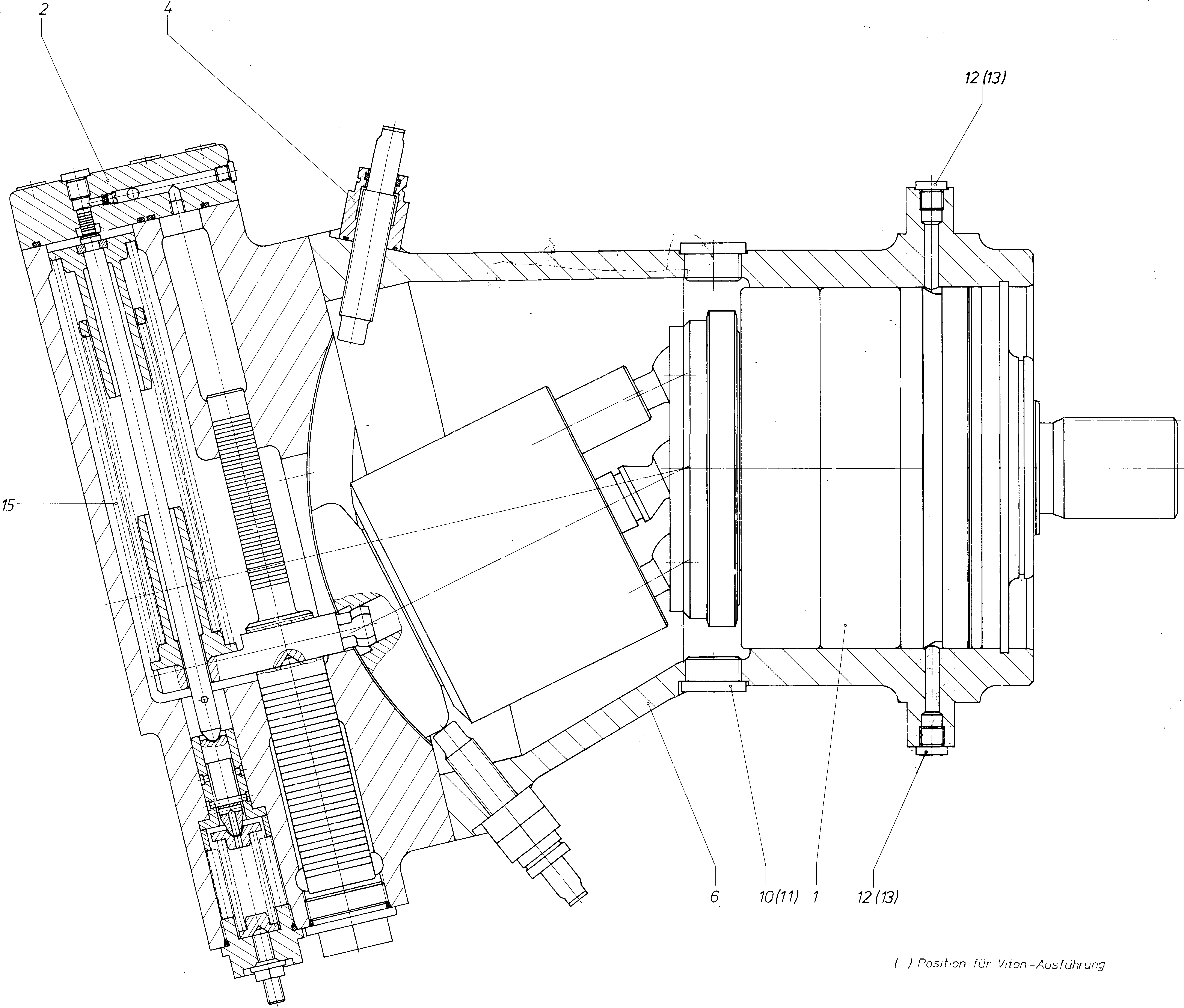 AXIAL-PISTON PUMP — Drawing
