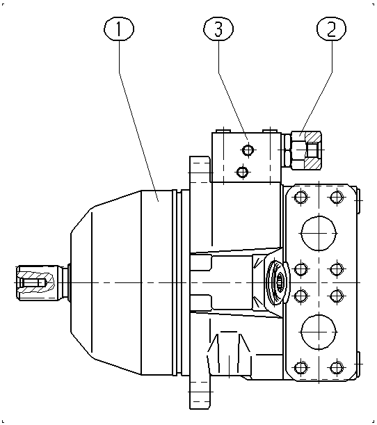 A A10V E 45 HZ6 /52W1-VSF95N000 -S2623 — Drawing