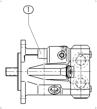 A A10V M 28 DG /52W1-VRC66N000 -S1103 — Drawing