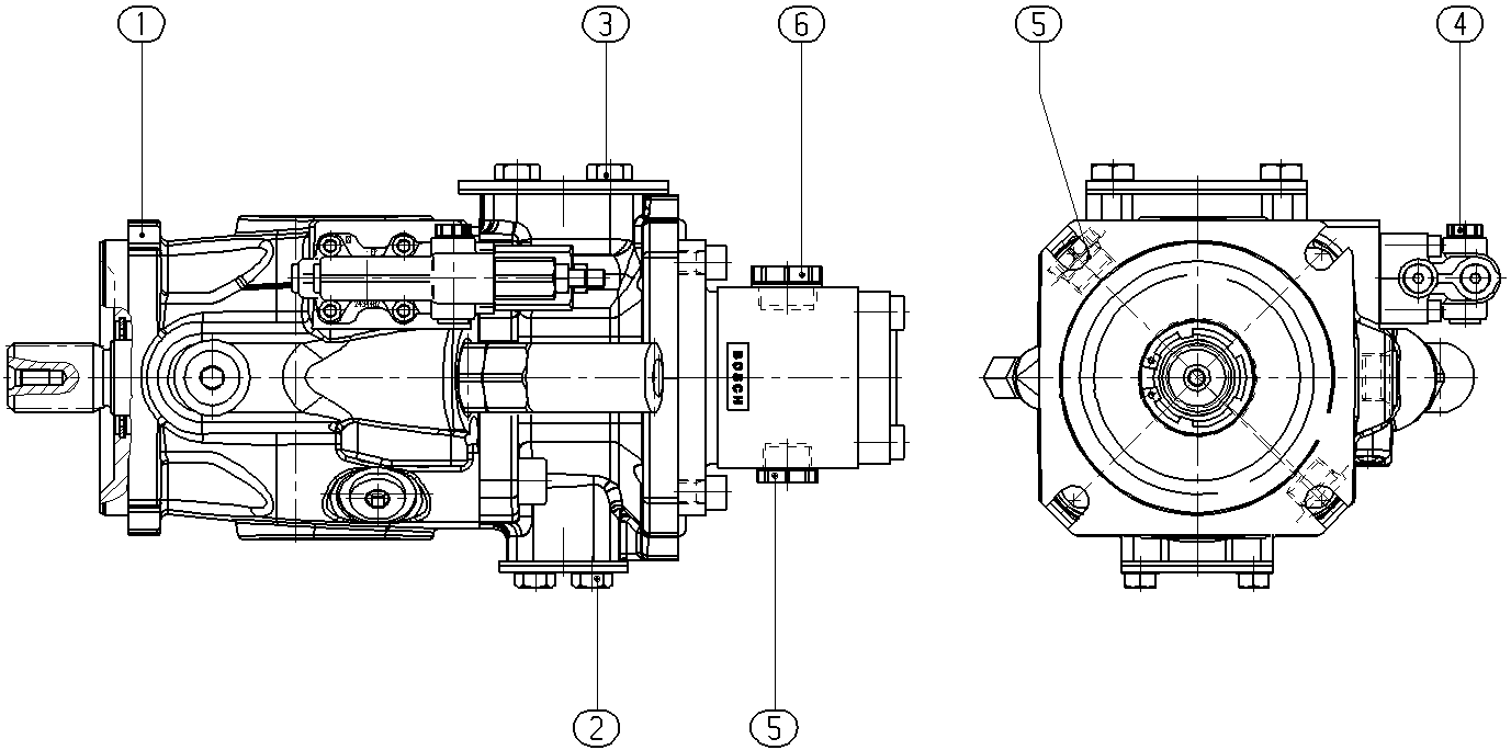 AL A10V O63LA9DS/53L-VSD12H00 -S2687 — Drawing