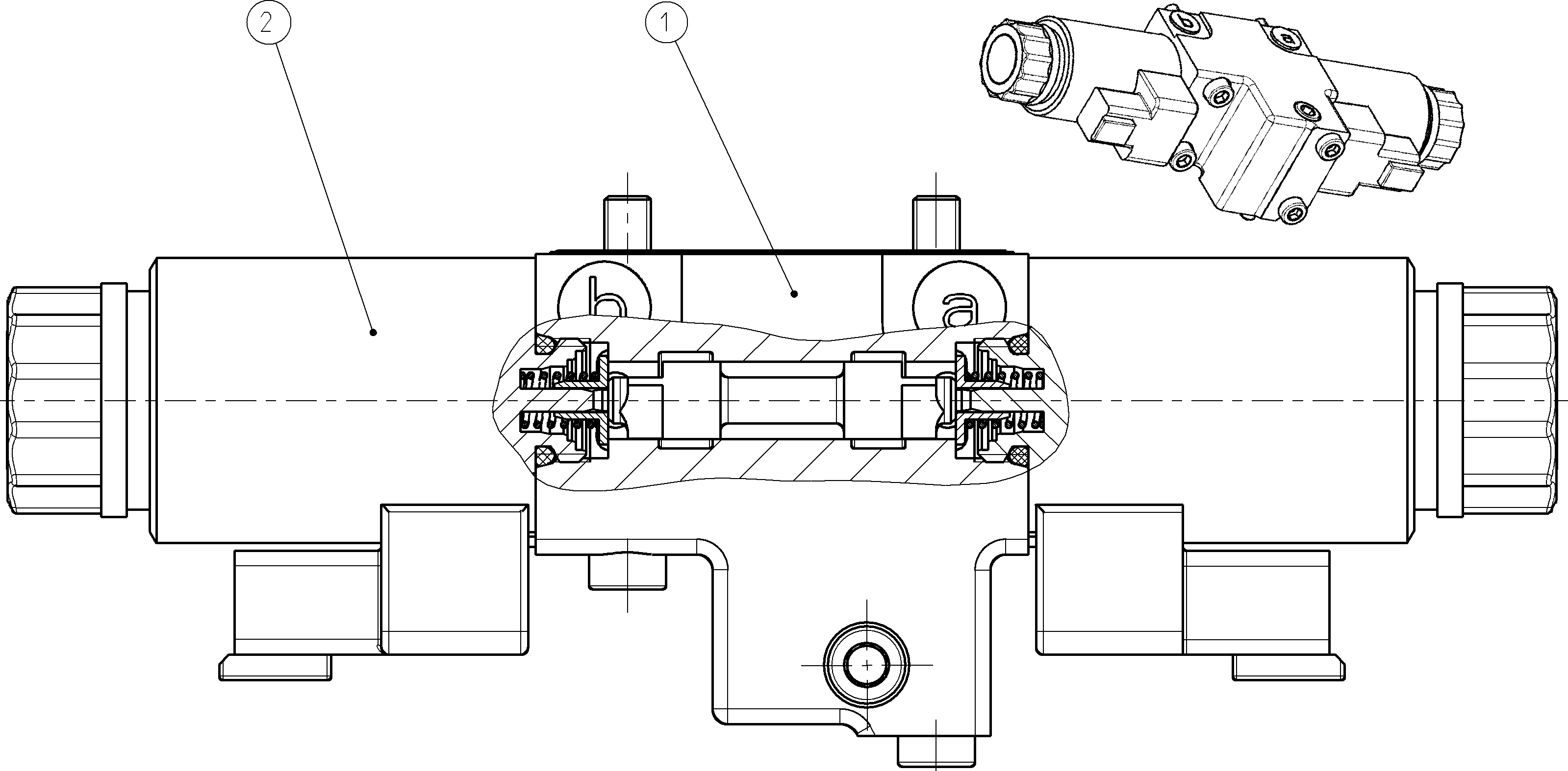 DIRECTIONAL-CONTROL VALVE — Drawing