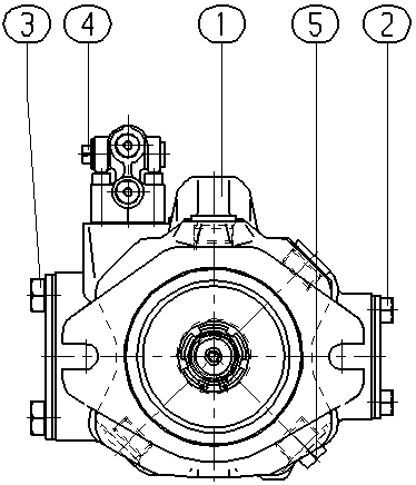 AL A10V O 45 DFR1/52L-VSC12N00 -S2692 — Drawing