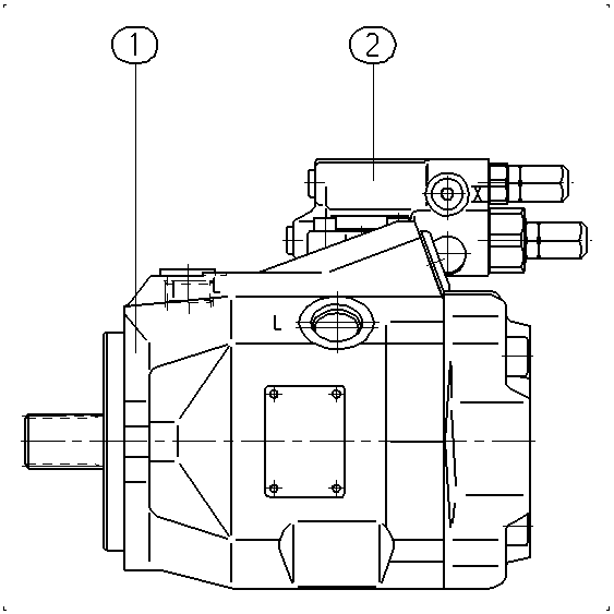 A A10VNO 63 DRS /52R-VRC11N00 — Drawing