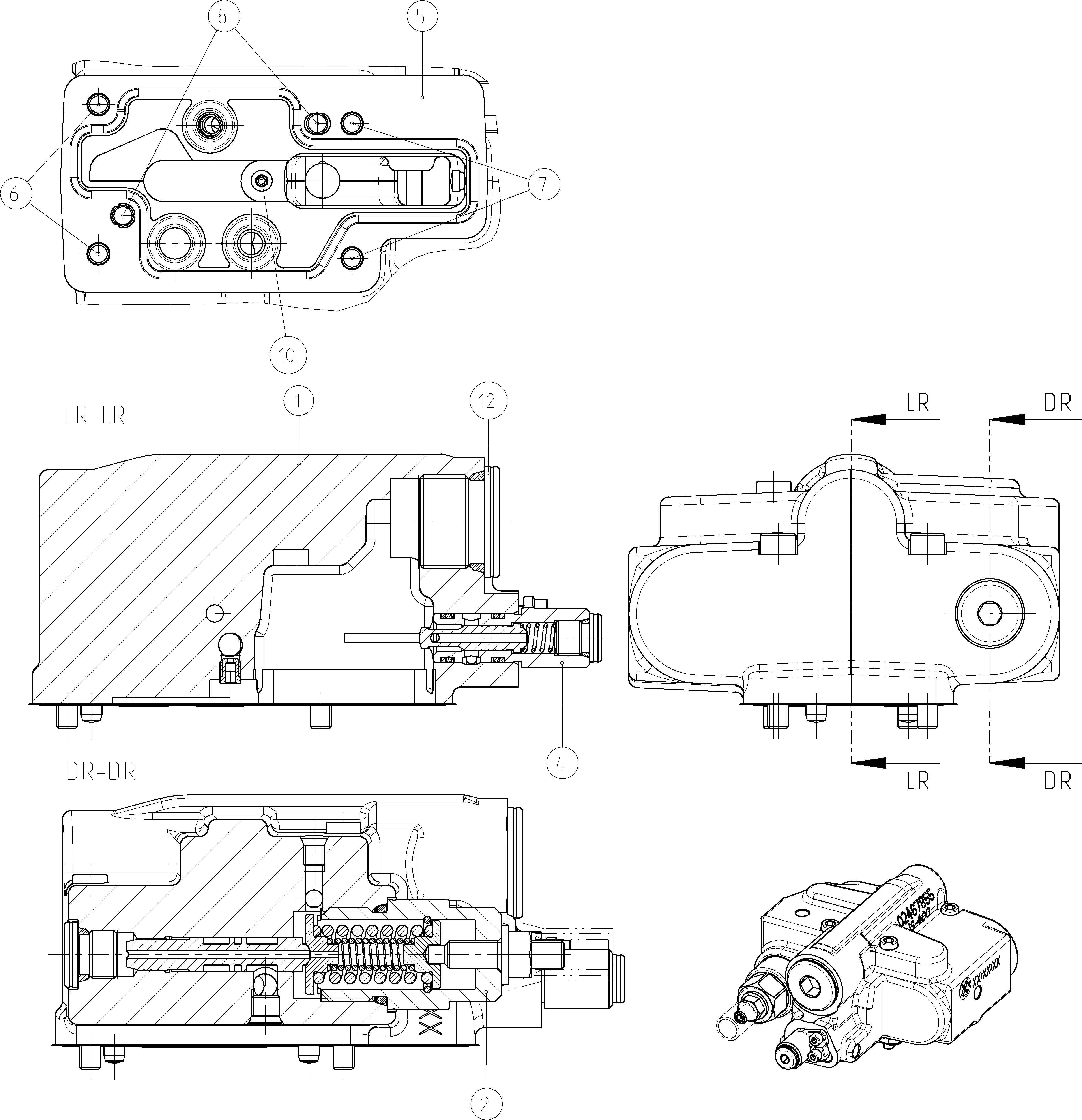 CONTROL VALVE — Drawing