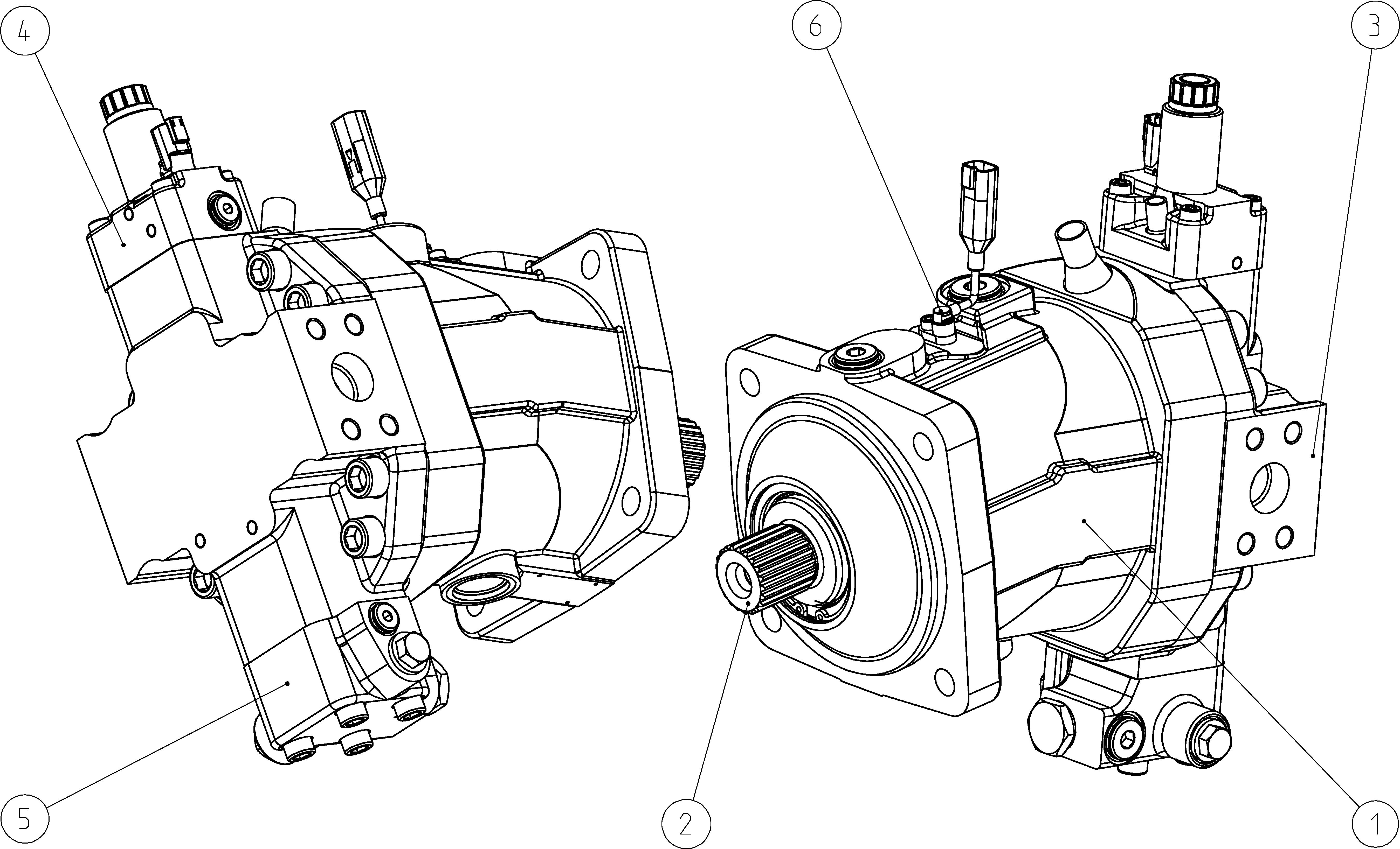 A6VM170EP600P000C/71MWV0R4A12JV-0 — Drawing