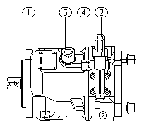 A AA10VSO 28 DRG /31R-PKC12K57 — Drawing
