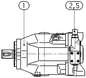 A A10V O140 DR /31R-VSC62N00 — Drawing