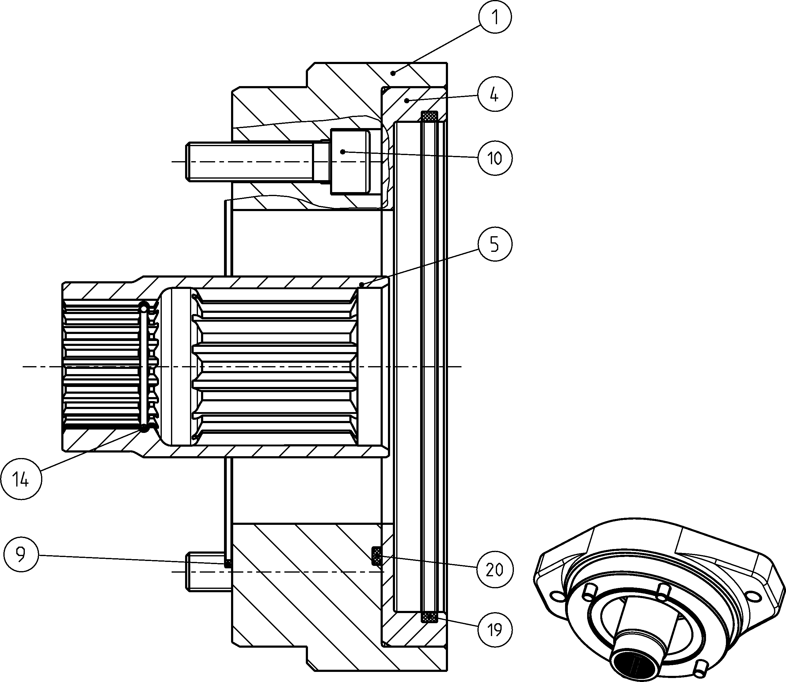BELL HOUSING — Drawing