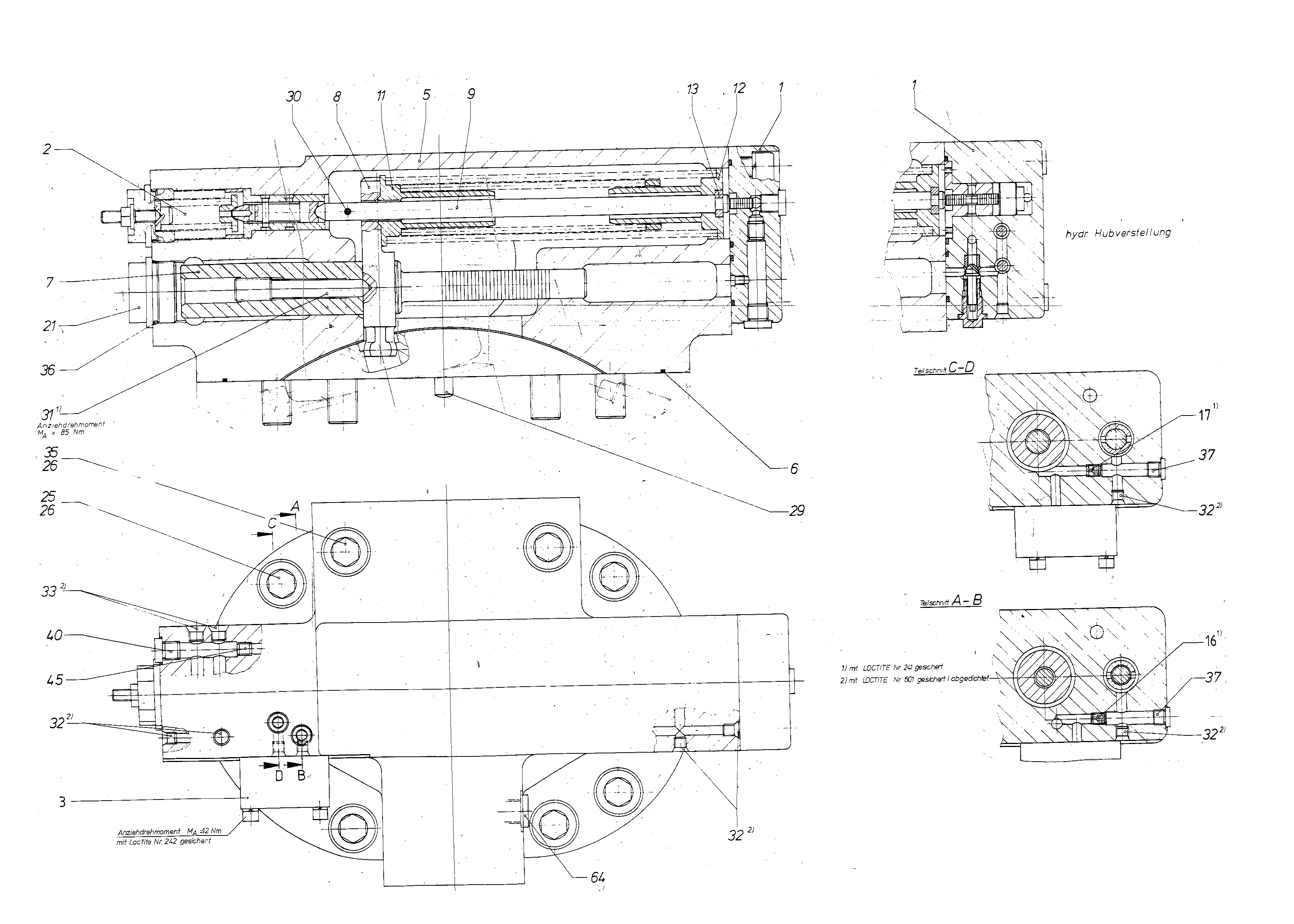 VERST. A7V 250 LV+D FERNGEST. — Drawing