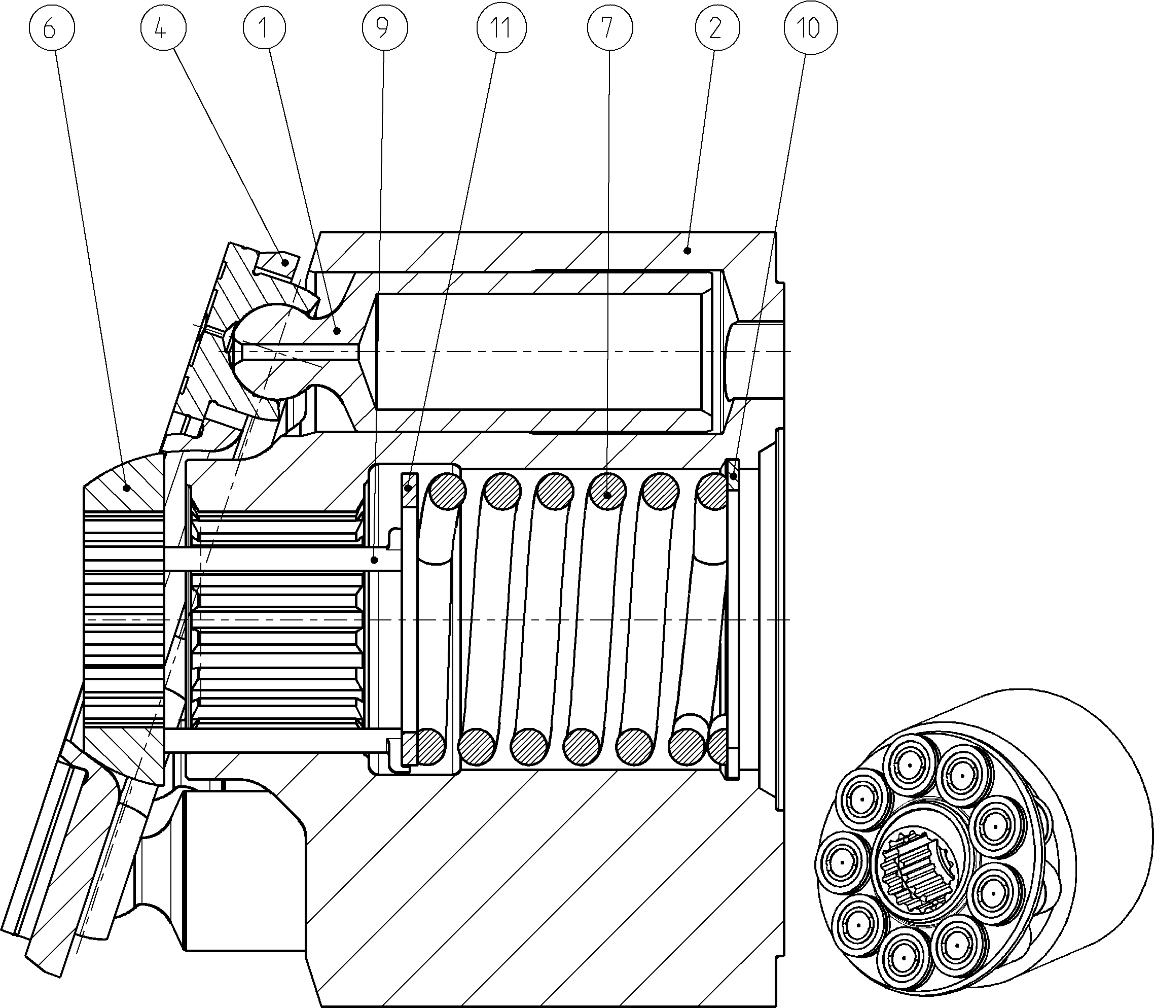 MECHANIZM NAPĘDOWY — Drawing