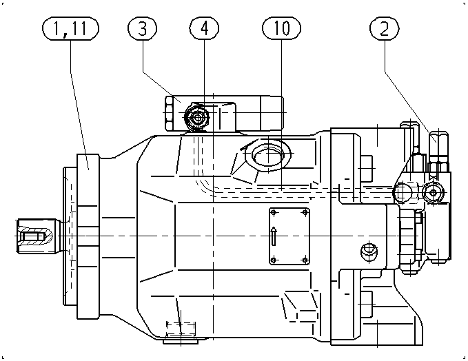 AHA10VO100DFLR/31L-PUC62N00-SO811 — Drawing
