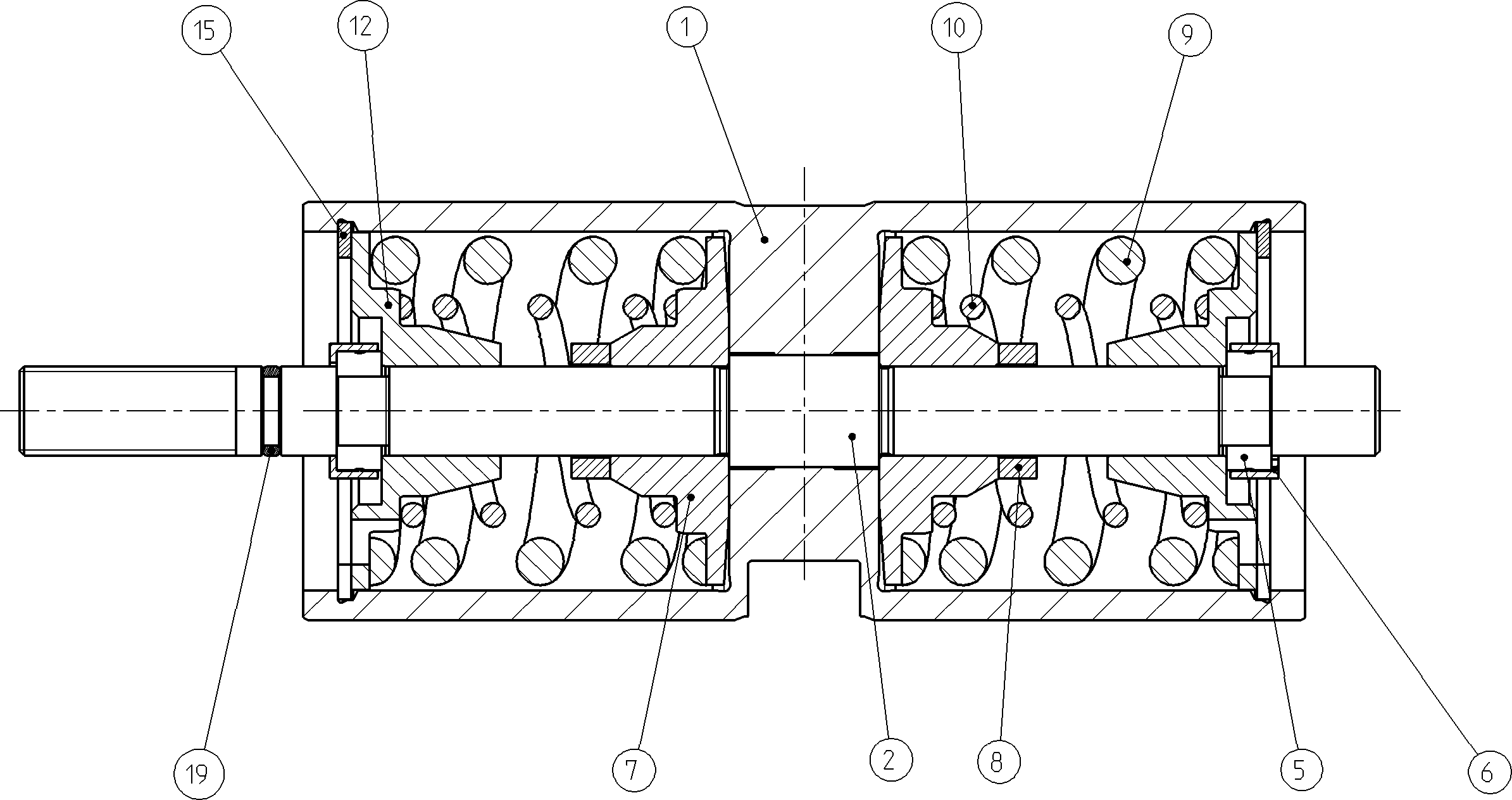 POSITIONING PISTON — Drawing