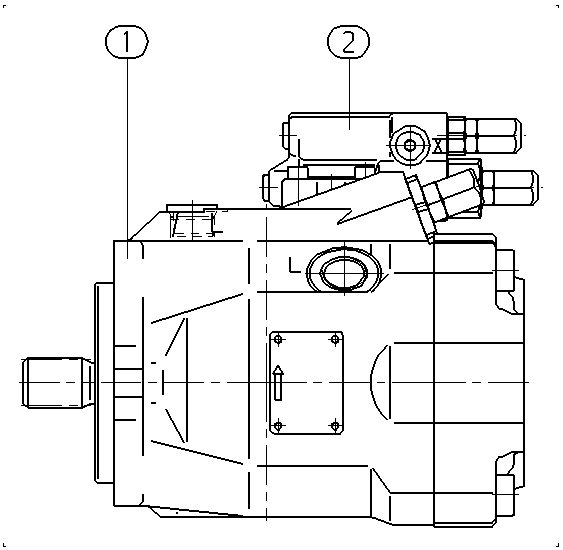 AA10VO60DFR1/52L-PUC11N00-S1137 — Drawing