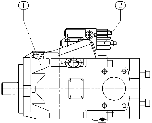 AL A10V O 85 DFR1/52R-VWC12K52 -S2170 — Drawing