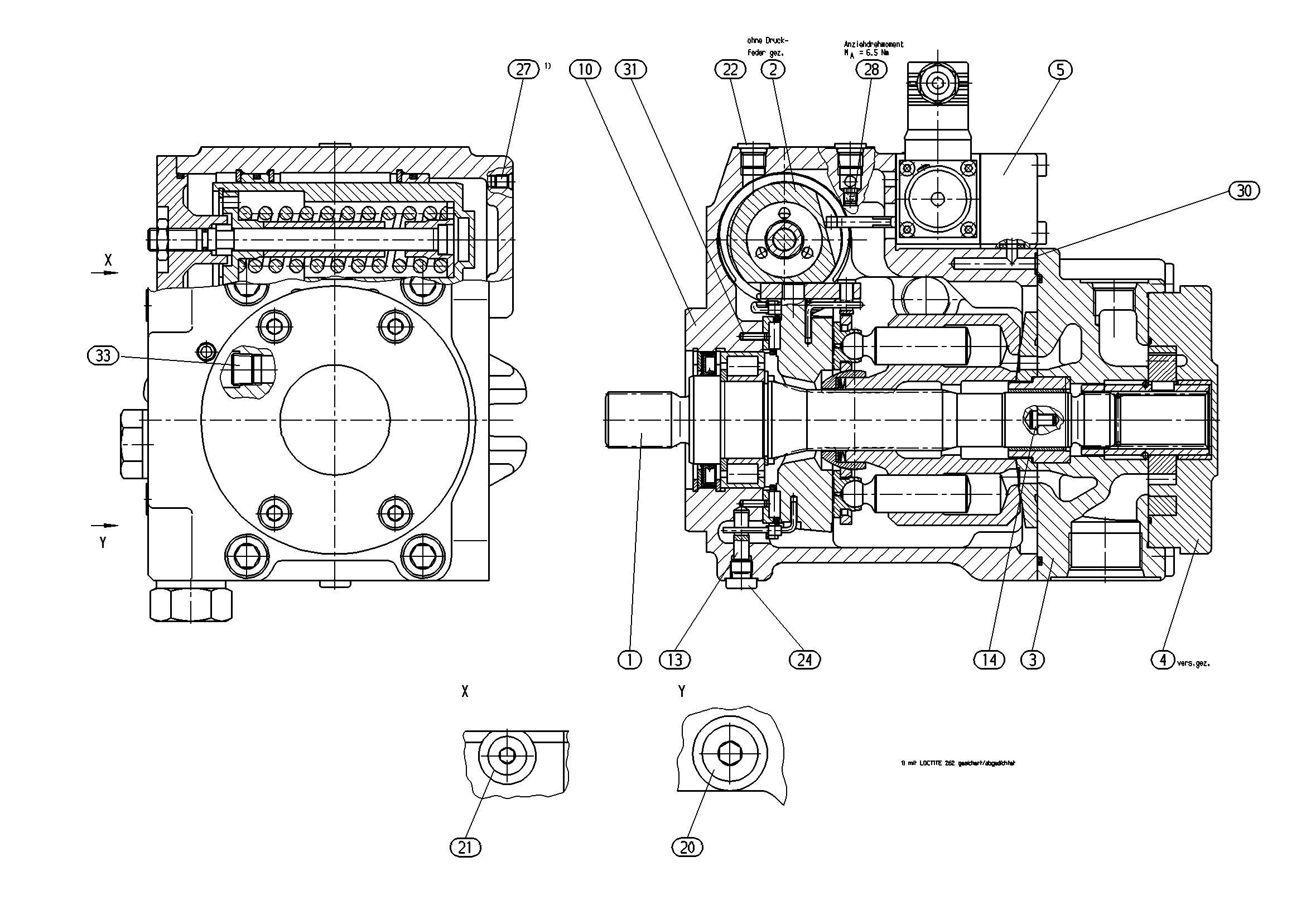 AA11VG50EP11/12R-PSC60F002D — Drawing
