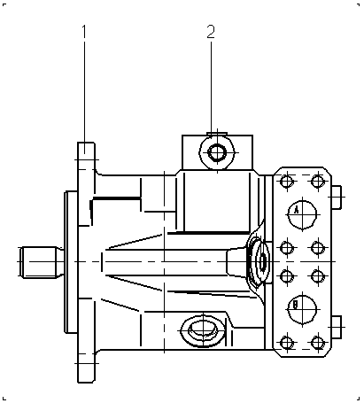 AA10VM28DG/52W1-PSC95N000 — Drawing