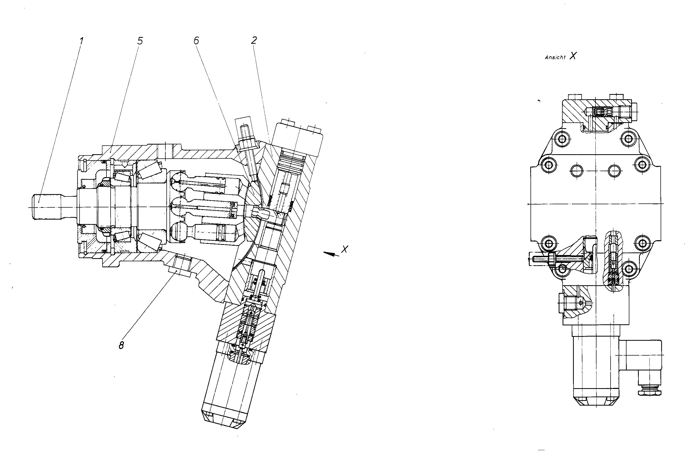 A6VM28HA1U/60W-PZB020A — Drawing