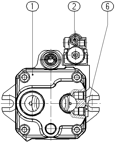 A A10VNO 45 DFR1/52R-VTC40N00 -S2220 — Drawing
