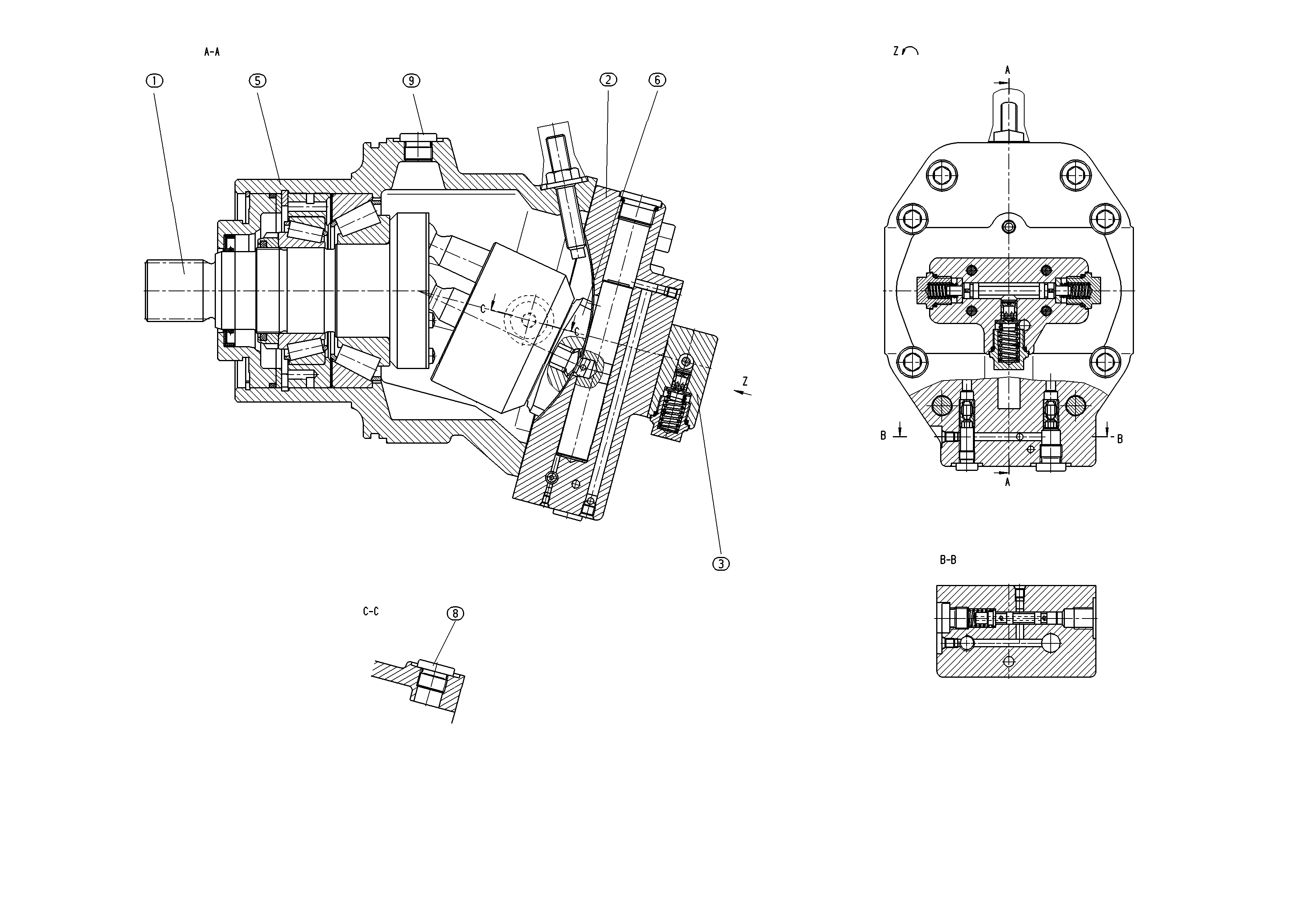 A6VE55HZ/62W-NZL027B — Drawing