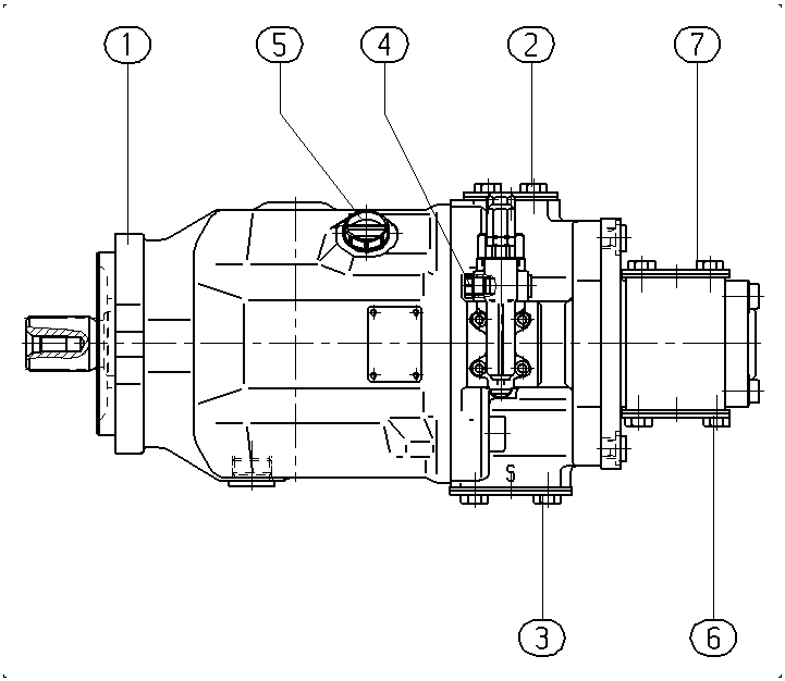 AP A10V O100 DFR1/31R-VSC62L40 -SO376 — Drawing