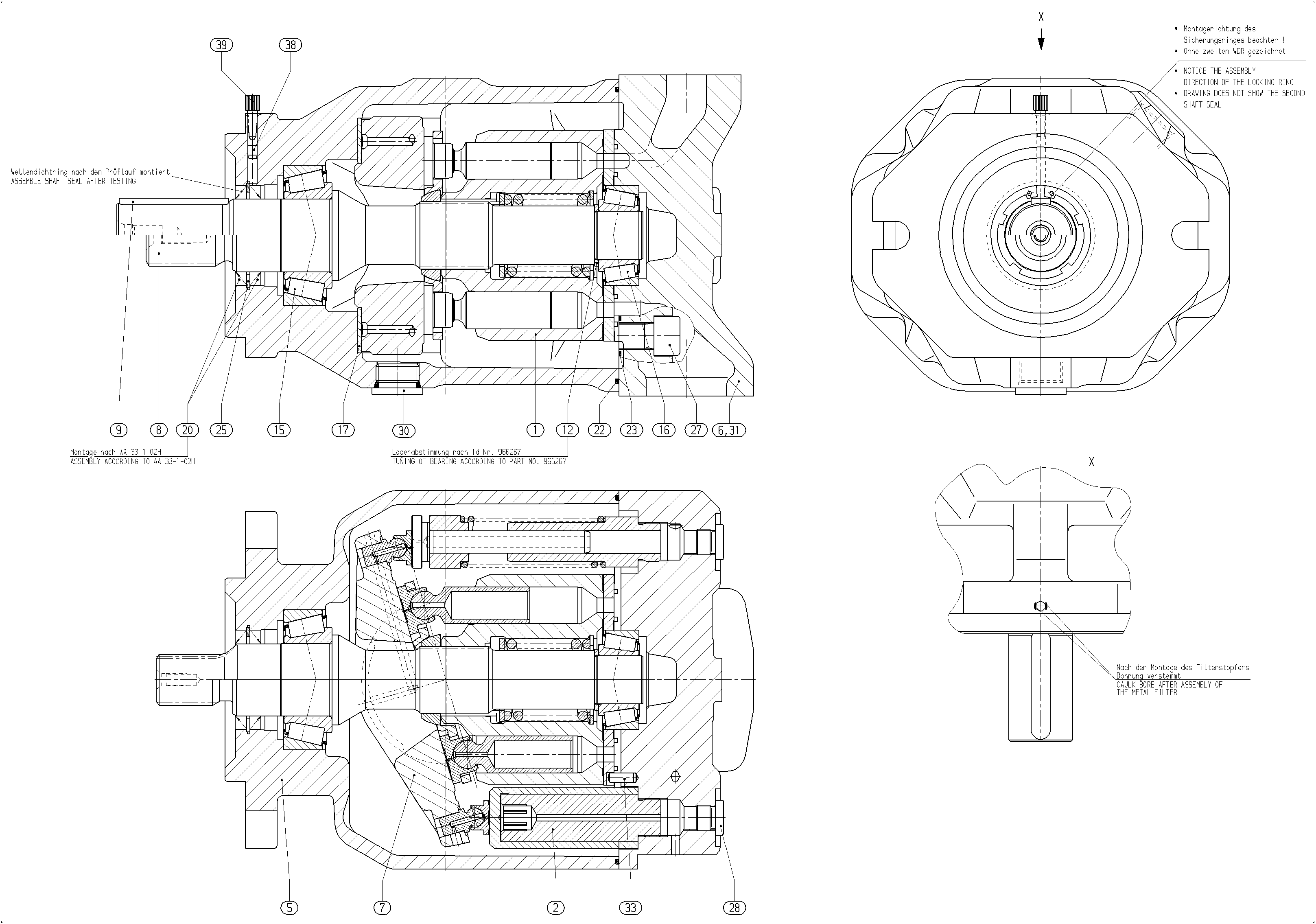 GH A10V O100 OV /31R-VUC62N00 -SO584 — Drawing