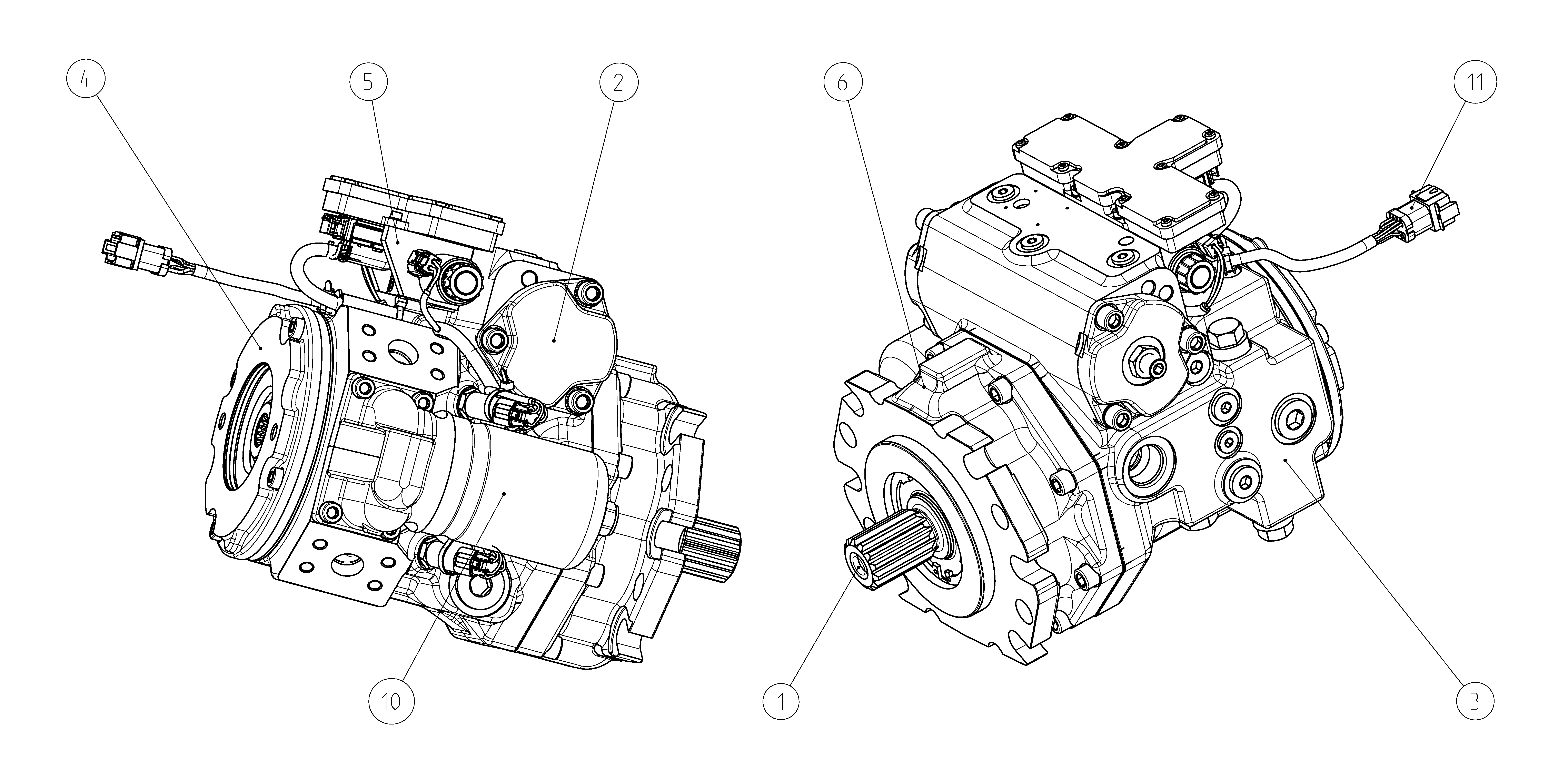 A4VG110OAA0A000/40ARND6T11BB2S5AF4V-0 — Drawing