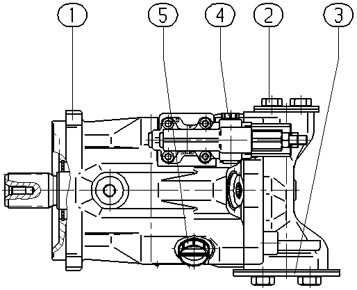 AL A10V O 60 DFR1/52R-VSD12N00 -S2376 — Drawing