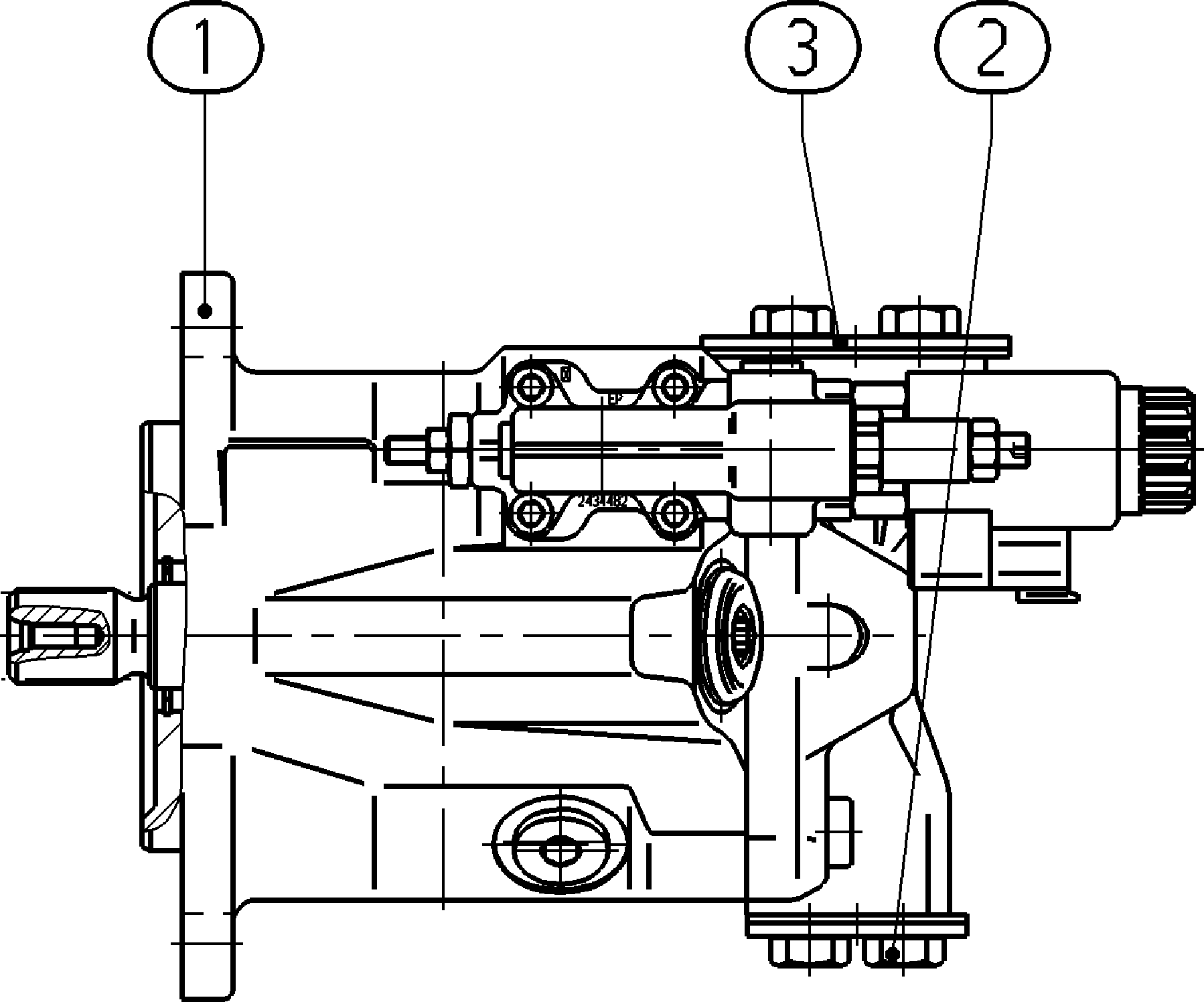 AL A10V O 28ED 72/52L-VSC12N00P -S3065 — Drawing