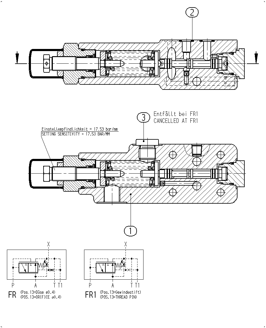 ZAWÓR REGULACYJNY — Drawing