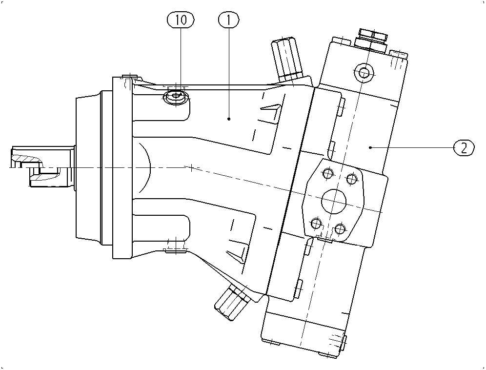A A6V M 500 HZ /63W2-VPH020D B-SO 37 — Drawing
