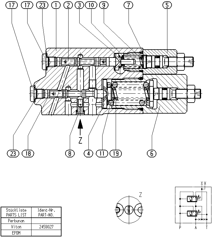 CONTROL VALVE — Drawing
