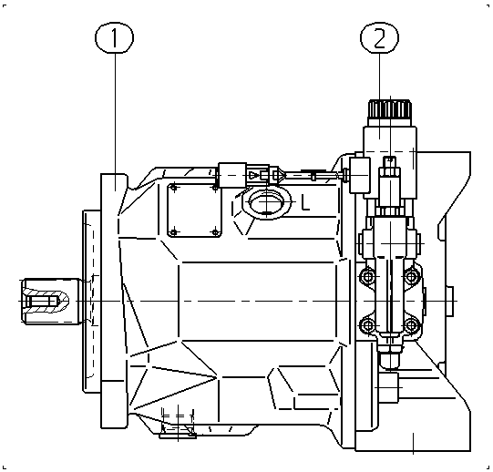 AA10VO45ED72/31R-VUC62N00T — Drawing