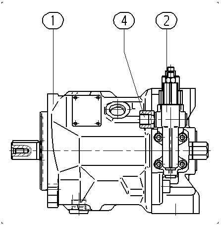 A A10VSO 28 DFR1/31R-PPA12N00 -SO395 — Drawing