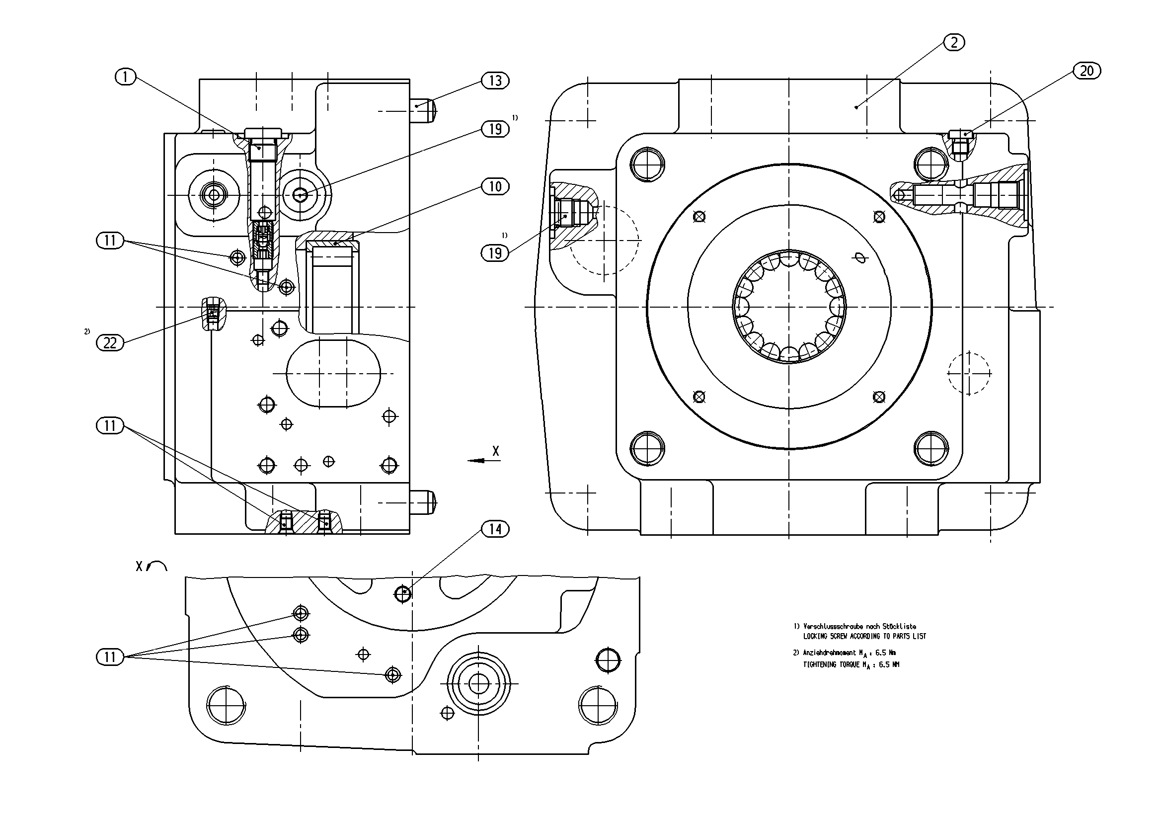 CONNECTION PLATE, RL — Drawing