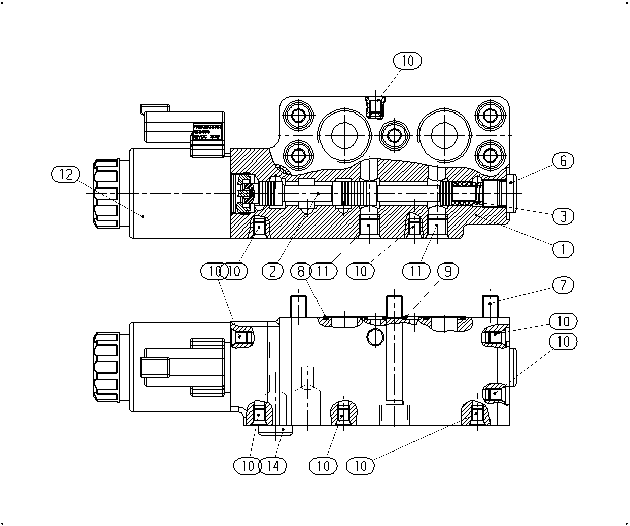 DIRECTIONAL-CONTROL VALVE — Drawing