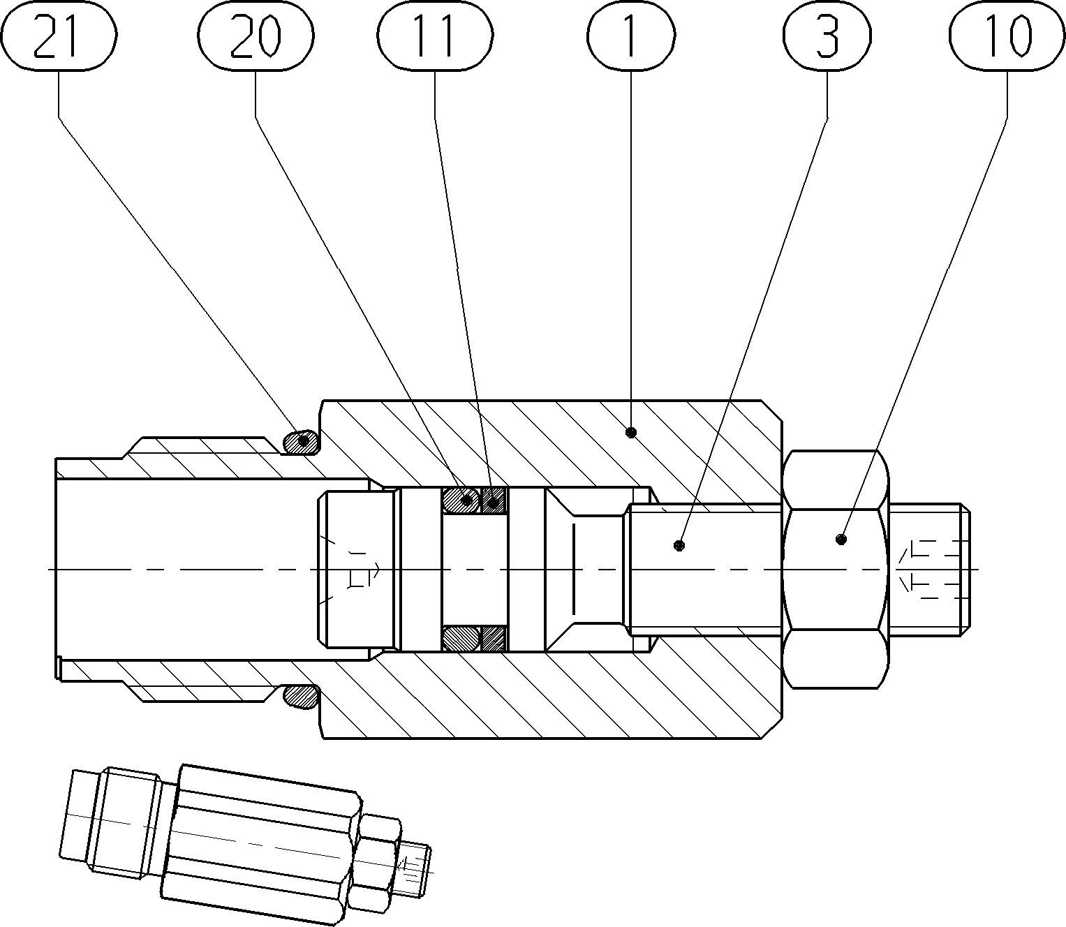 SERVO UNIT — Drawing